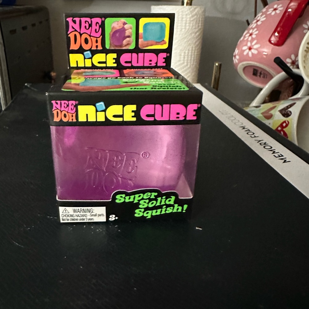 Nice Cube Purple Super Solid Squish Toy